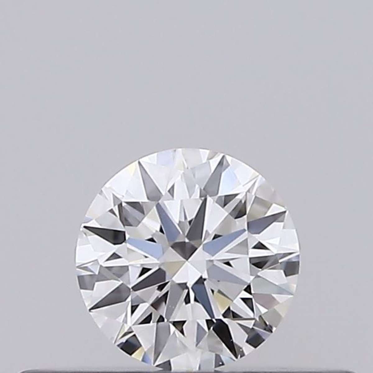 Certified Diamond GIA Carats 0.18 Color D Clarity VVS2  EX  EX  VG Fluorescence NON Brown No Green No Milky No EyeClean 100%