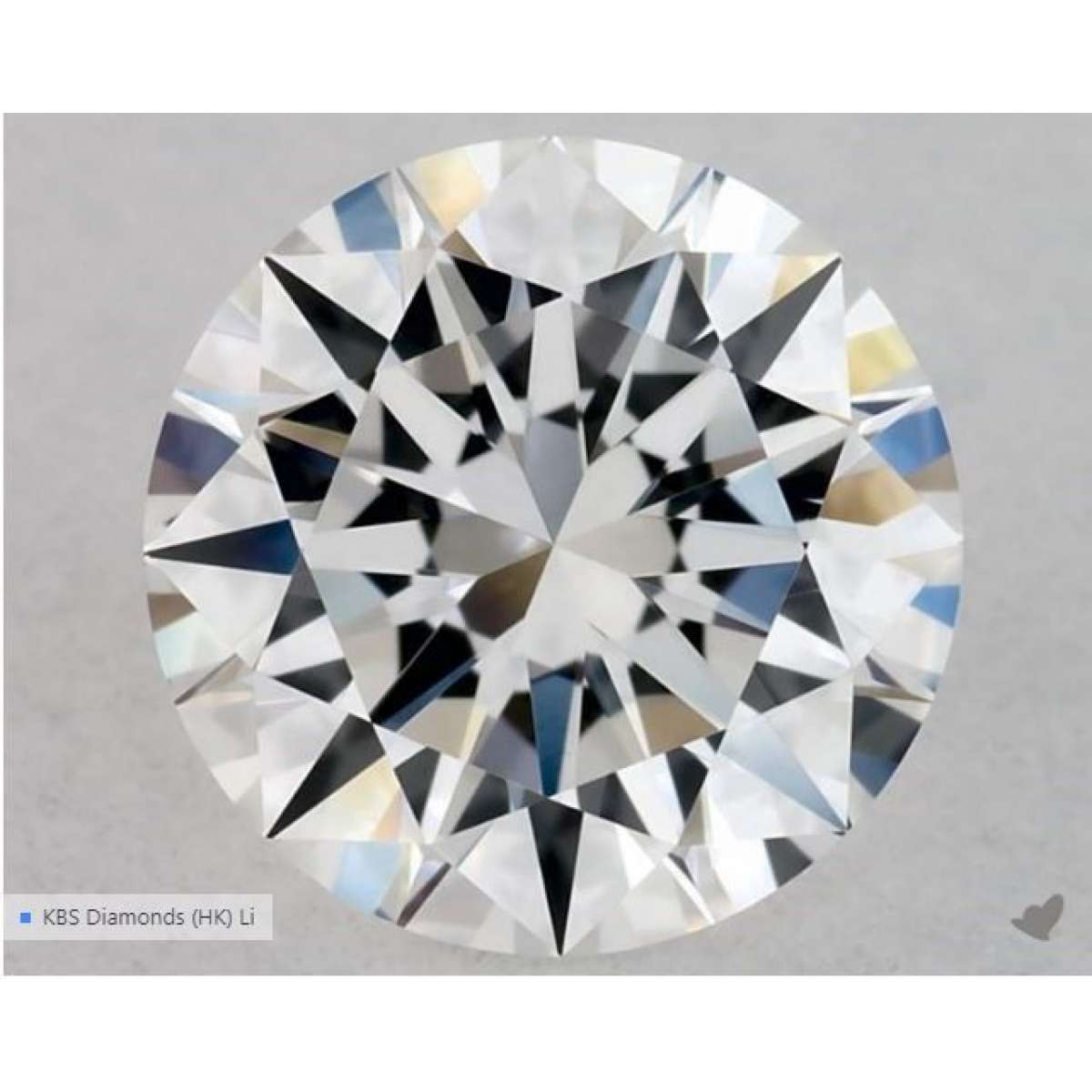 Certified Diamond GIA Carats 0.55 Color E Clarity VVS2  EX  EX  EX Fluorescence FNT Brown No Green No Milky No EyeClean 100%