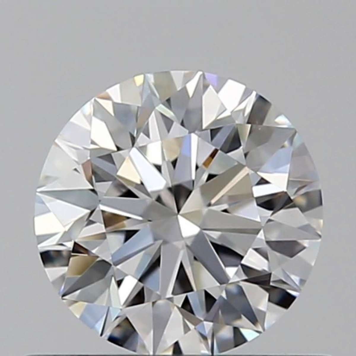 Certified Diamond GIA Carats 0.51 Color F Clarity VVS2  EX  EX  EX Fluorescence NON Brown No Green No Milky No EyeClean 100%