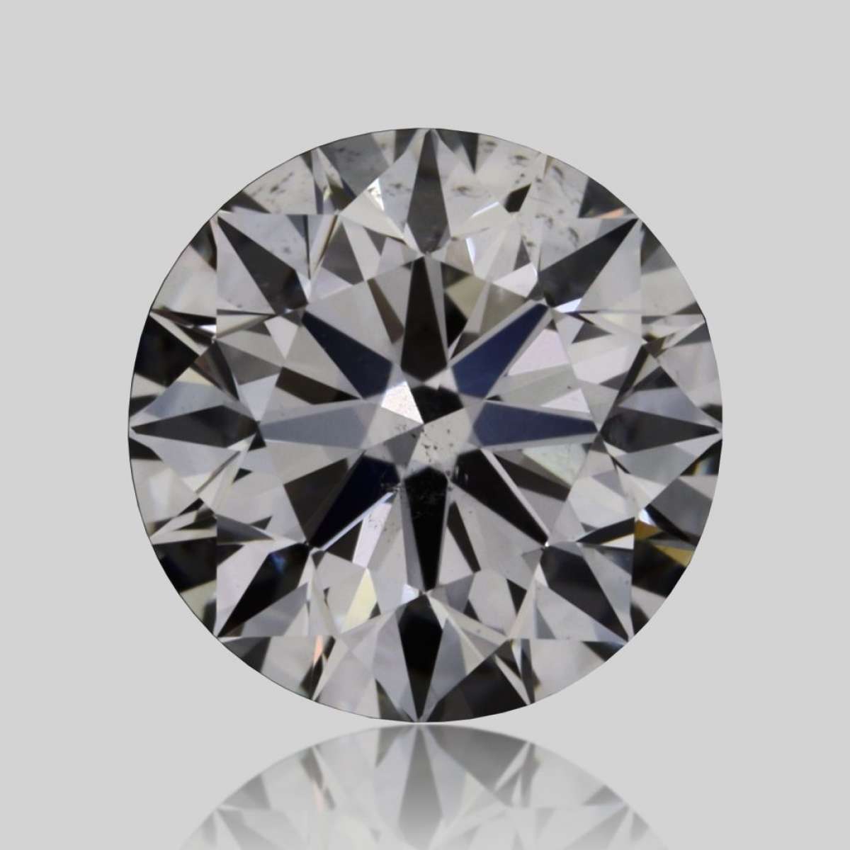 Certified Diamond GIA Carats 0.55 Color F Clarity SI2  EX  EX  EX Fluorescence FNT Brown No Green No Milky No EyeClean 100%