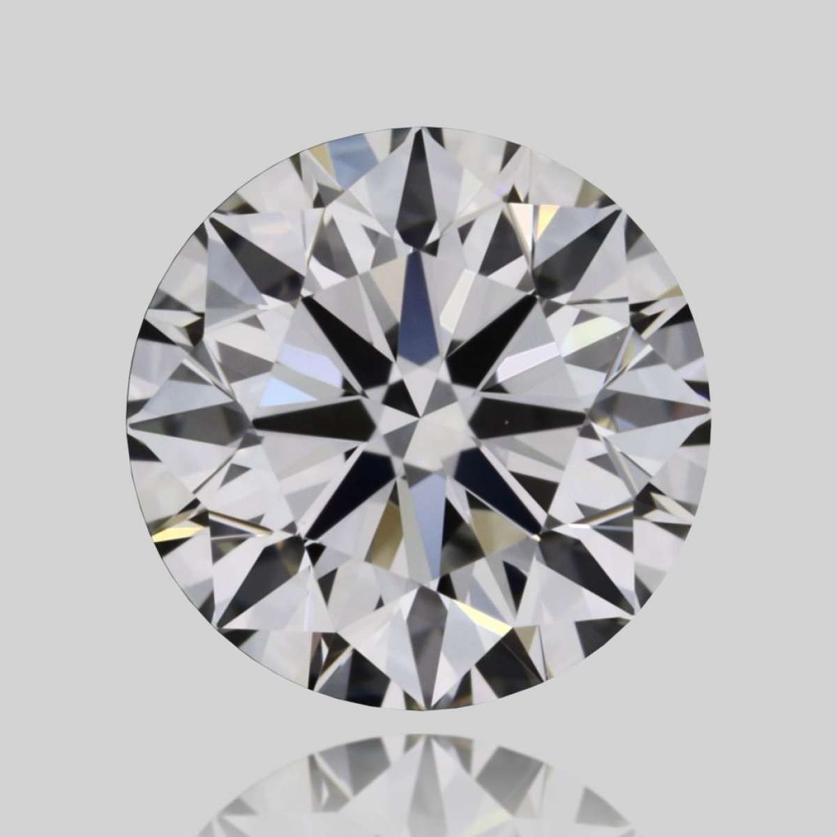 Certified Diamond GIA Carats 0.53 Color F Clarity VS1  EX  EX  EX Fluorescence FNT Brown No Green No Milky No EyeClean 100%