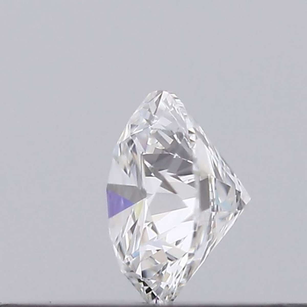 Certified Diamond GIA Carats 0.16 Color E Clarity VVS2  EX  EX  EX Fluorescence NON Brown No Green No Milky No EyeClean 100%