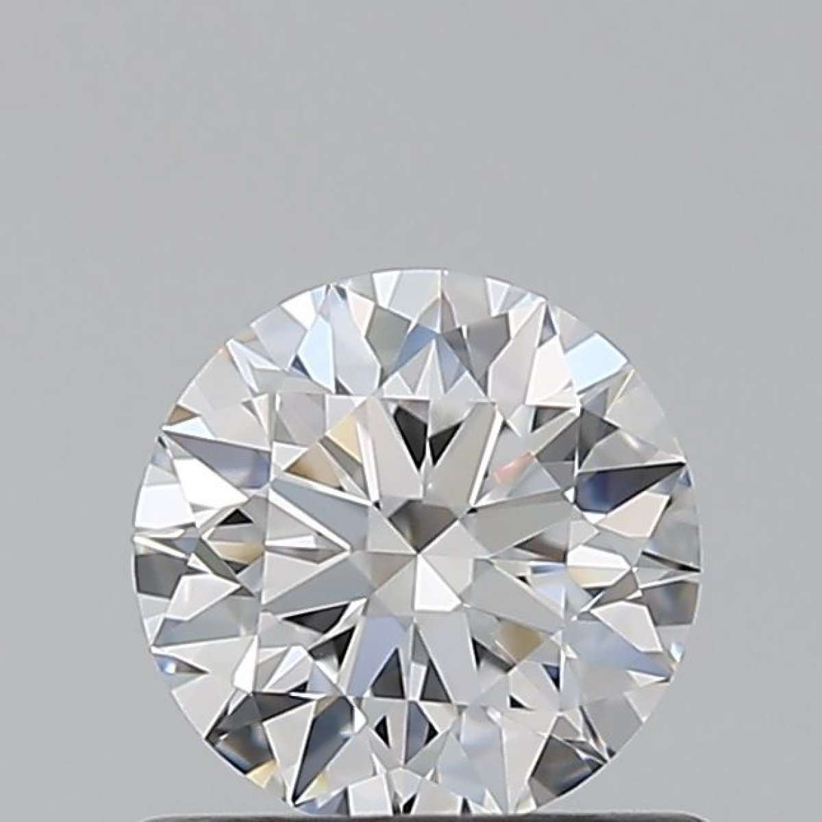 Certified Diamond GIA Carats 0.6 Color D Clarity VVS1  EX  EX  EX Fluorescence FNT Brown No Green No Milky No EyeClean 100%