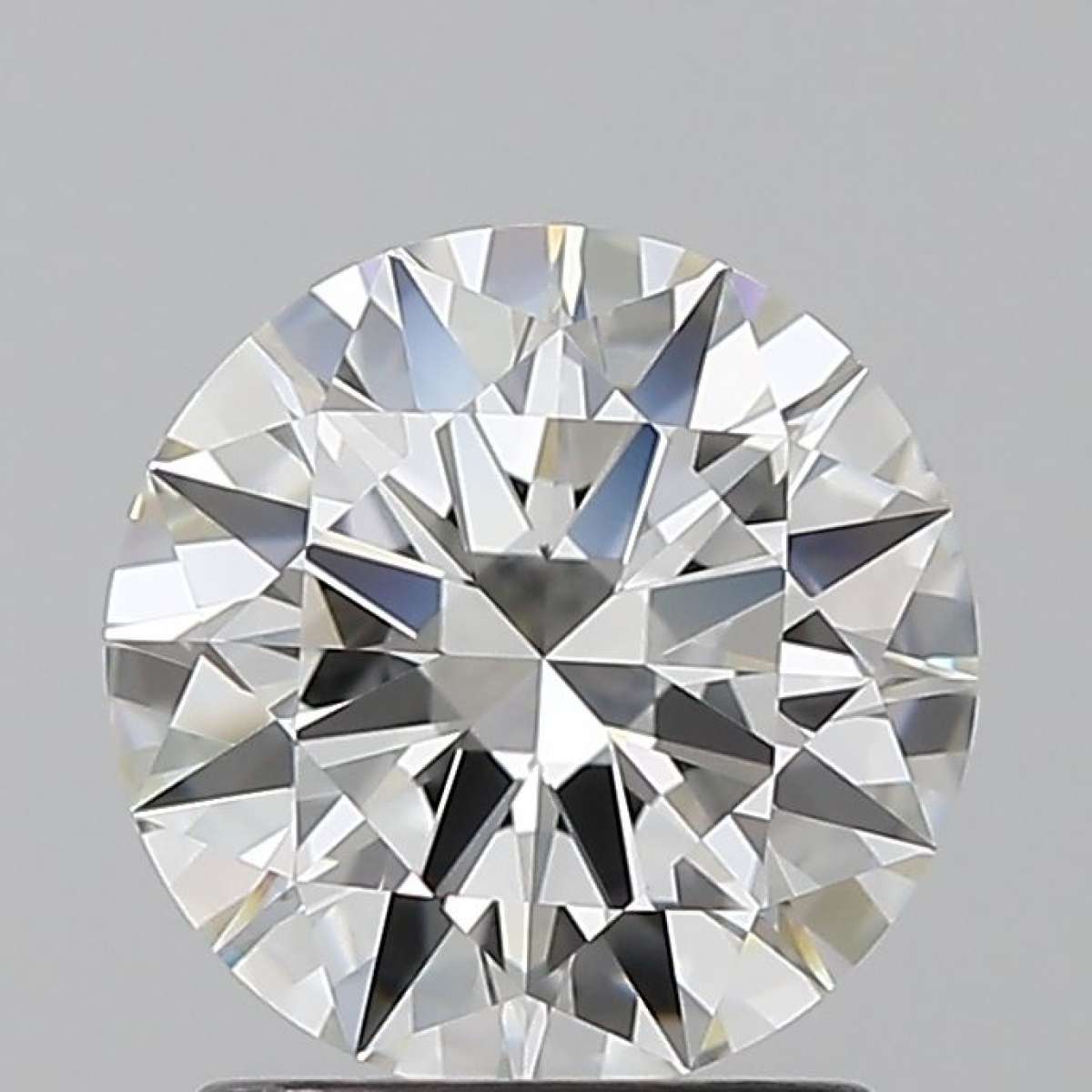 Certified Diamond GIA Carats 1.58 Color H Clarity IF  EX  EX  EX Fluorescence NON Brown No Green No Milky No EyeClean 100%