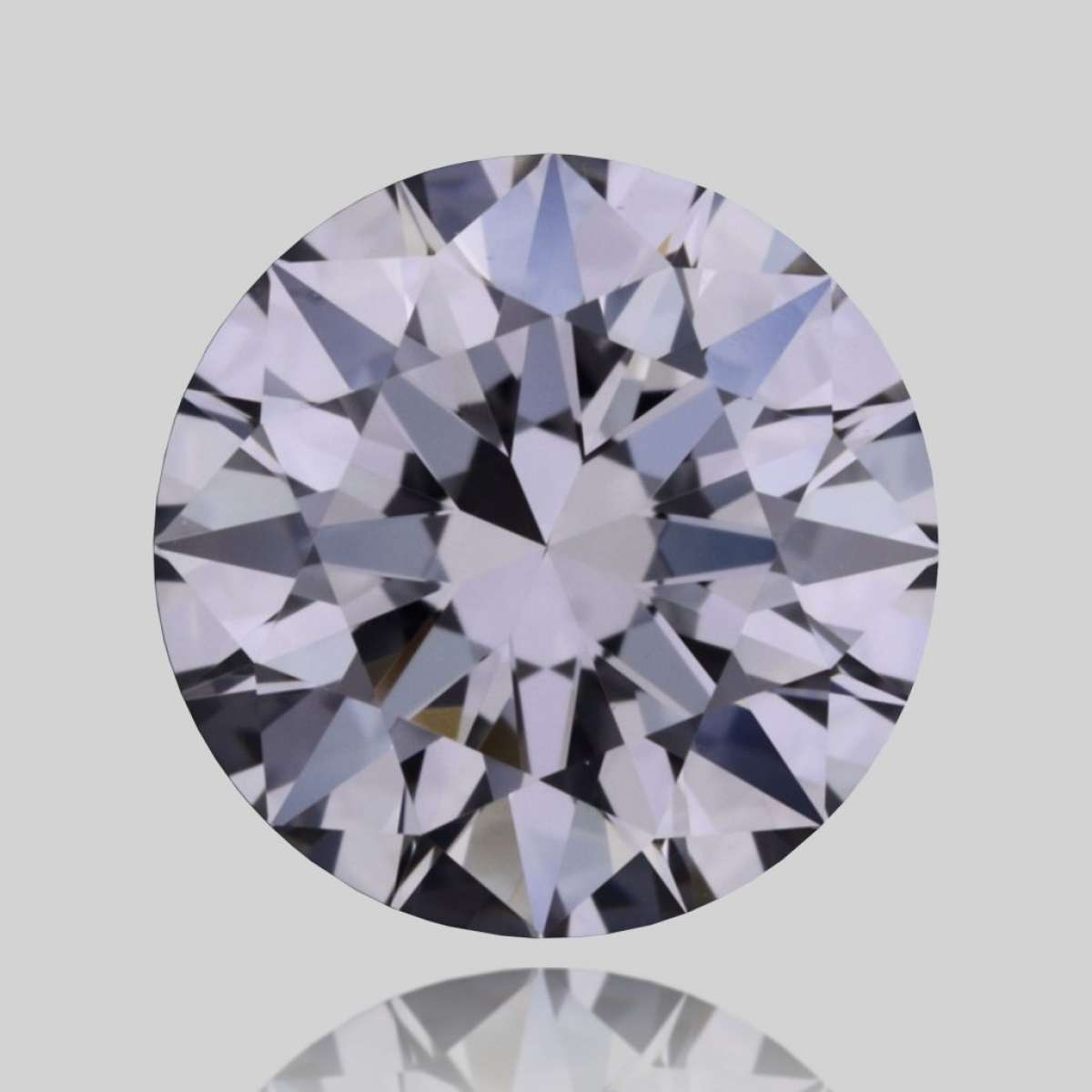 Certified Diamond GIA Carats 0.61 Color F Clarity VVS2  EX  EX  EX Fluorescence NON Brown No Green No Milky No EyeClean 100%