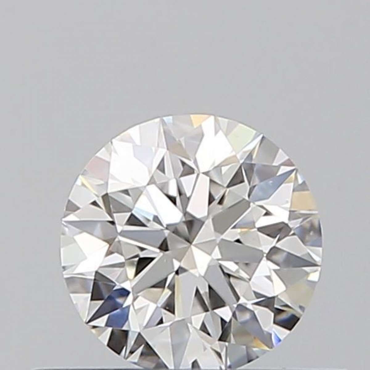 Certified Diamond GIA Carats 0.42 Color F Clarity VS2  EX  EX  EX Fluorescence NON Brown No Green No Milky No EyeClean 100%