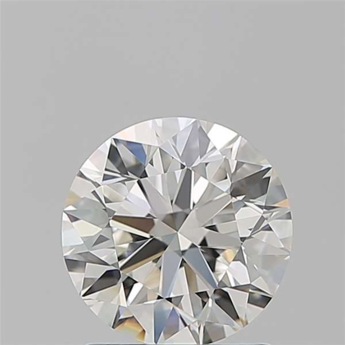 Certified Diamond GIA Carats 1.5 Color H Clarity VVS2  EX  EX  EX Fluorescence FNT Brown No Milky No EyeClean 100%