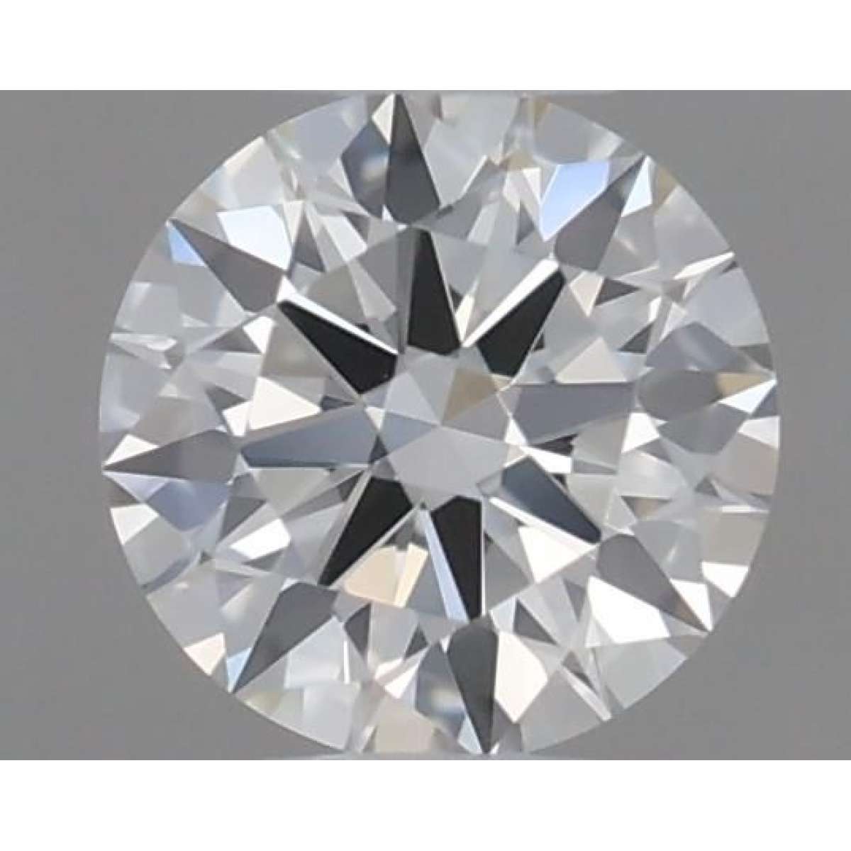 Certified Diamond GIA Carats 0.19 Color H Clarity VVS2  EX  EX  EX Fluorescence NON Brown No Green No Milky No EyeClean 100%