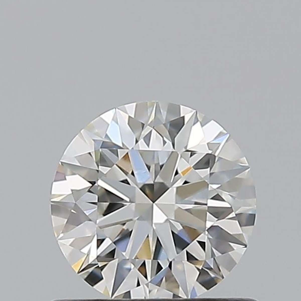 Certified Diamond GIA Carats 0.59 Color G Clarity VVS2  EX  EX  EX Fluorescence FNT Brown No Milky No EyeClean 100%