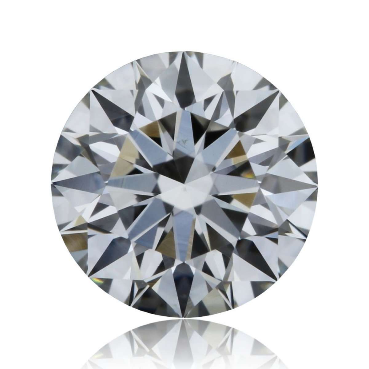 Certified Diamond GIA Carats 0.52 Color H Clarity VS1  EX  EX  EX Fluorescence NON Brown No Green No Milky No EyeClean 100%