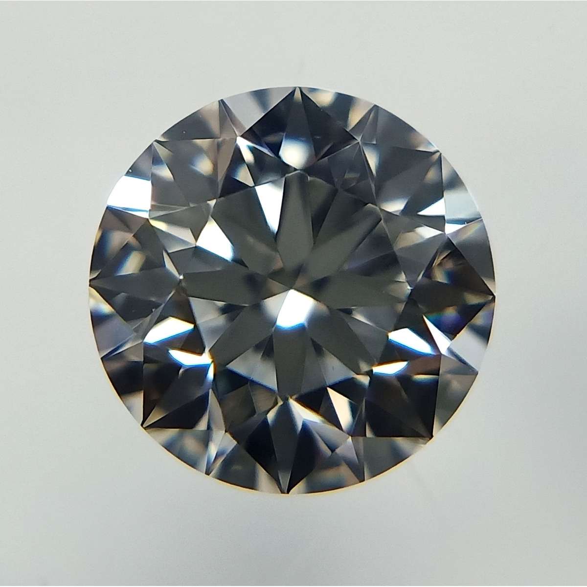 Certified Diamond GIA Carats 0.76 Color E Clarity VVS2  EX  EX  EX Fluorescence FNT Brown No Green No Milky No EyeClean 100%