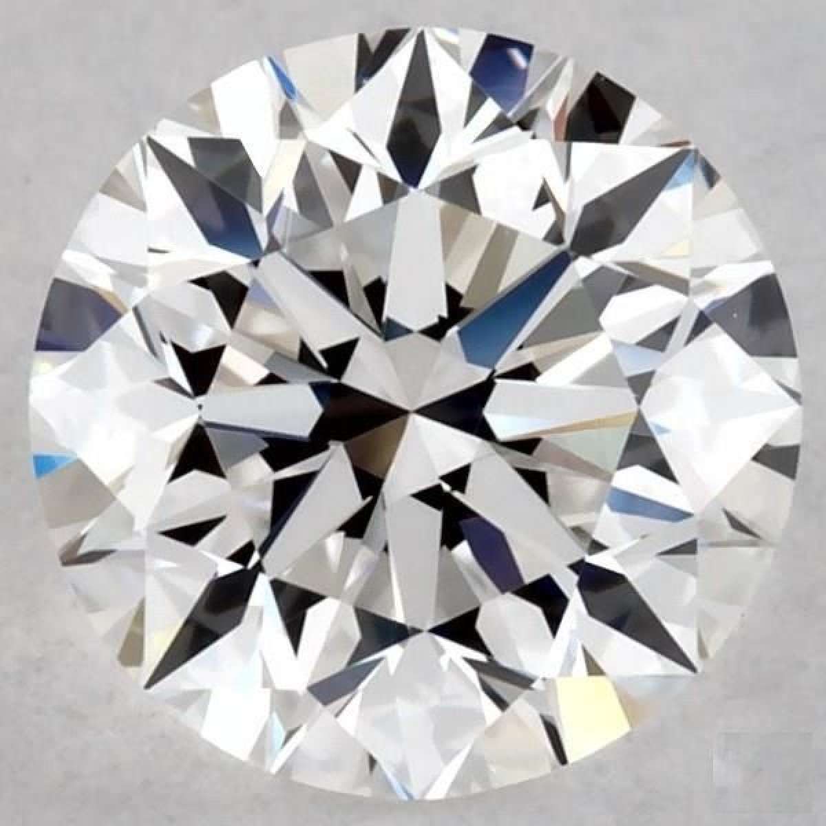 Certified Diamond GIA Carats 0.6 Color D Clarity VVS1  EX  EX  EX Fluorescence FNT Brown No Green No Milky No EyeClean 100%