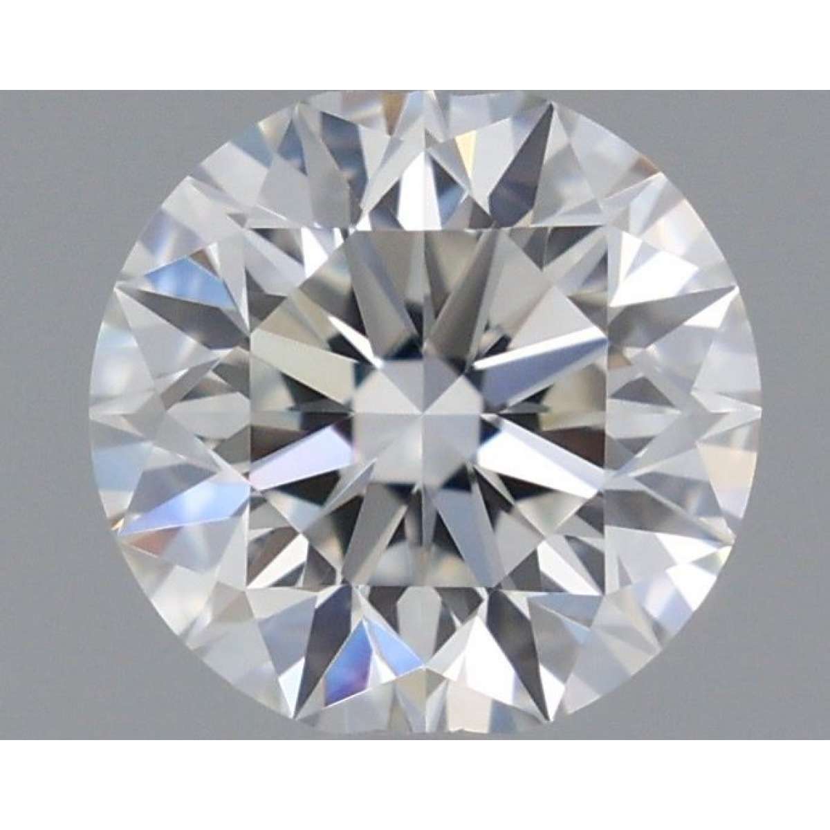 Certified Diamond GIA Carats 0.6 Color F Clarity VVS2  EX  EX  EX Fluorescence NON Brown No Green No Milky No EyeClean 100%