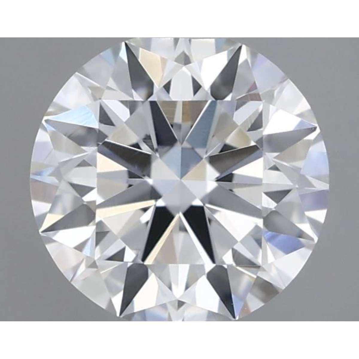 Certified Diamond GIA Carats 0.61 Color F Clarity VVS2  EX  EX  EX Fluorescence NON Brown No Green No Milky No EyeClean 100%