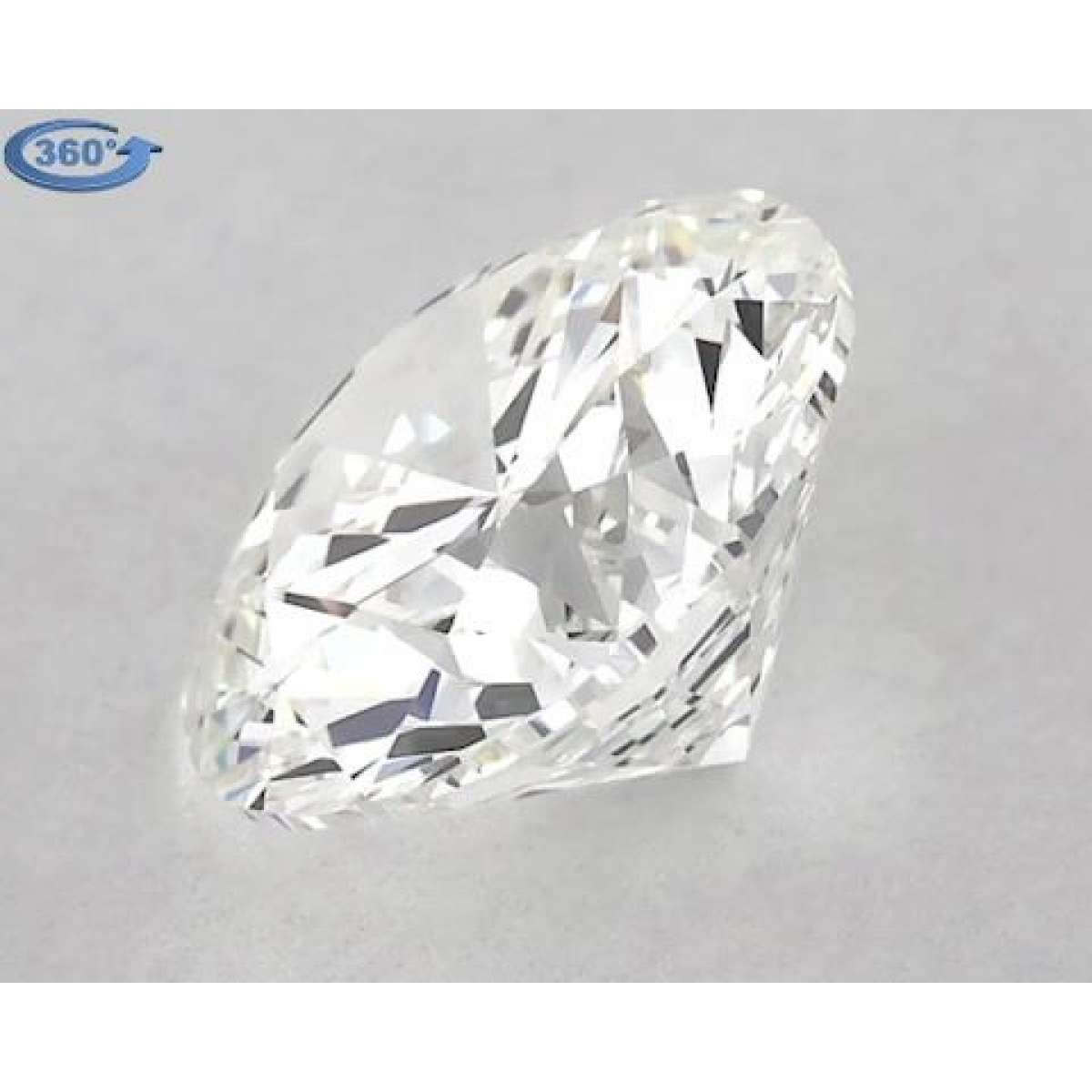 Certified Diamond GIA Carats 1.01 Color H Clarity VS1  EX  EX  EX Fluorescence FNT Brown No Green No Milky No EyeClean 100%