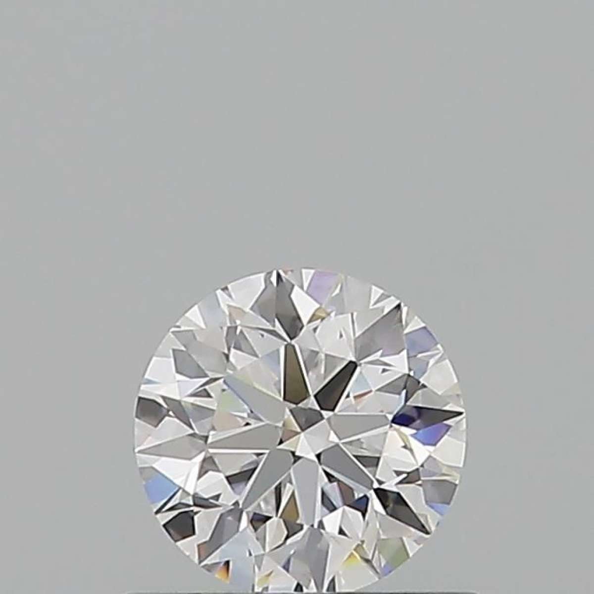 Certified Diamond GIA Carats 0.61 Color D Clarity VVS1  EX  EX  EX Fluorescence FNT Brown No Green No Milky No EyeClean 100%