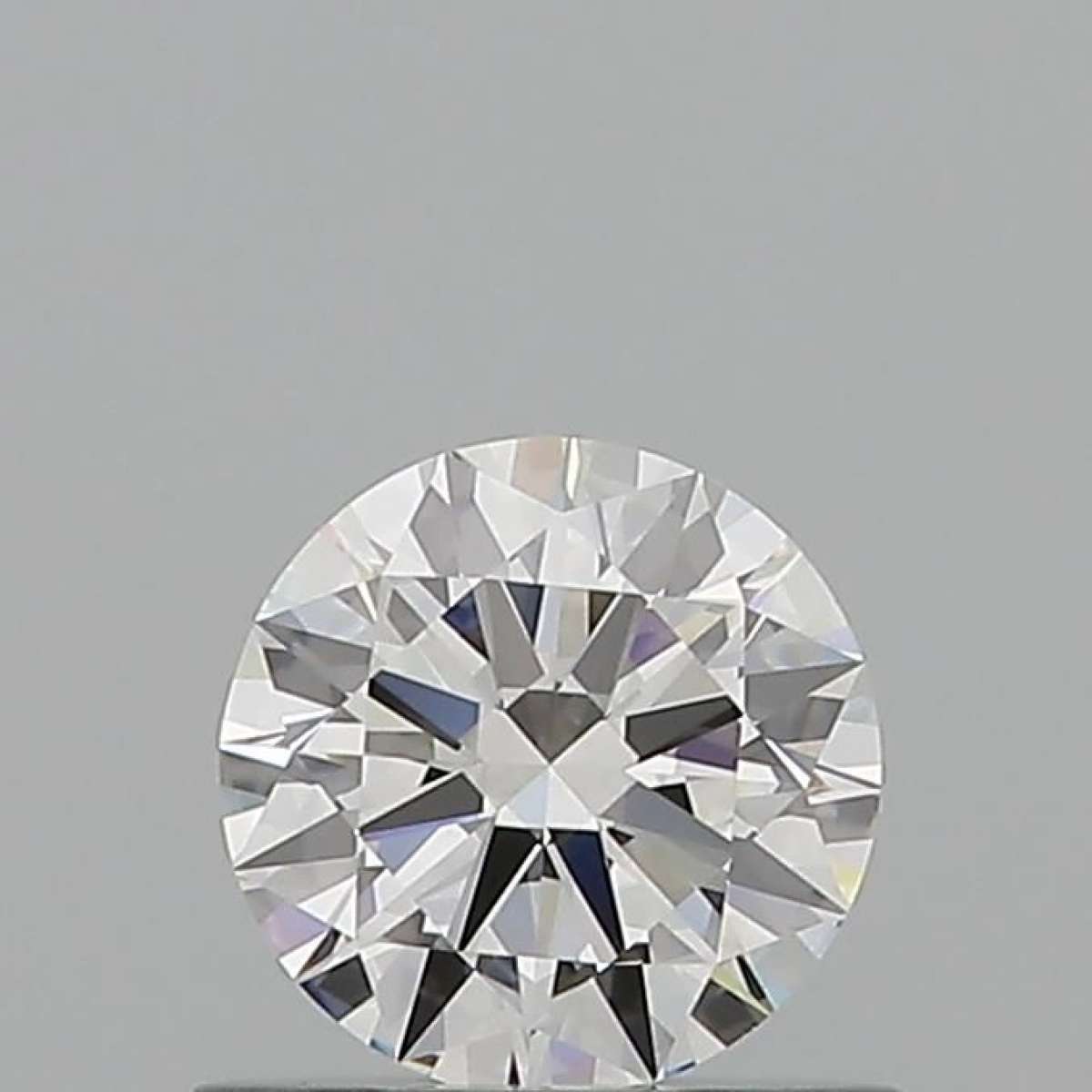 Certified Diamond GIA Carats 0.6 Color E Clarity VVS2  EX  EX  EX Fluorescence FNT Brown No Green No Milky No EyeClean 100%