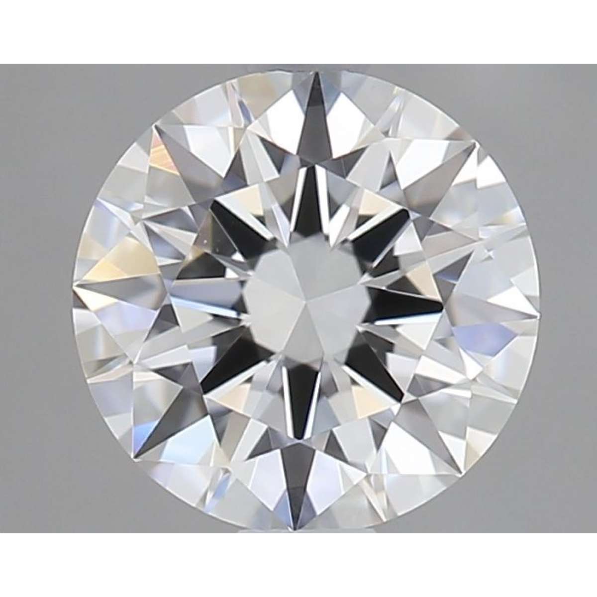 Certified Diamond GIA Carats 0.55 Color F Clarity VVS1  EX  EX  EX Fluorescence FNT Brown No Green No Milky No EyeClean 100%