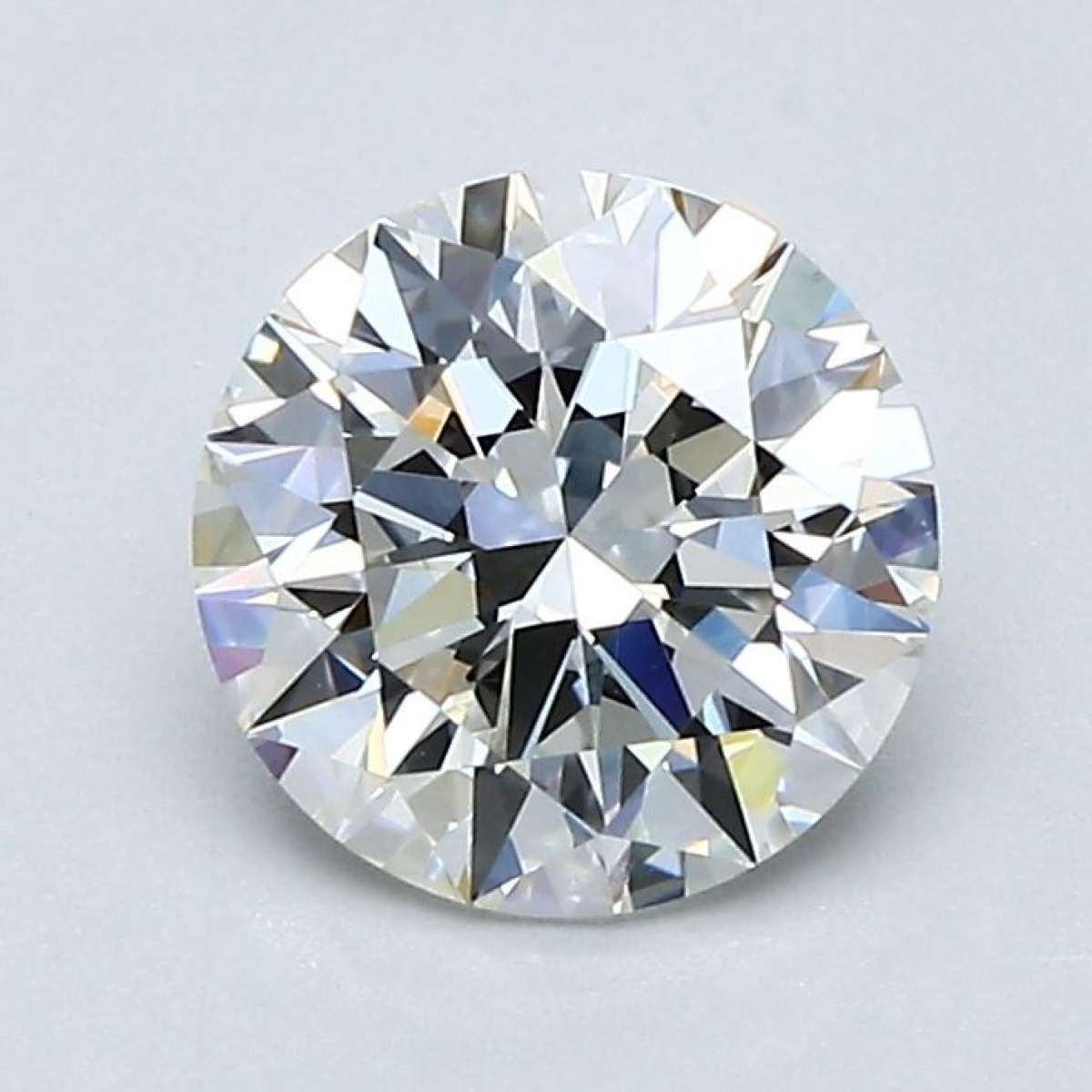 Certified Diamond GIA Carats 1.21 Color H Clarity VS1  EX  EX  EX Fluorescence FNT Brown No Green No Milky No EyeClean 100%