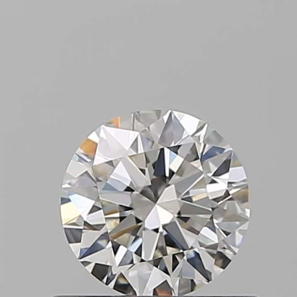 Certified Diamond GIA Carats 0.6 Color H Clarity VVS2  EX  EX  EX Fluorescence NON Brown No Milky No EyeClean 100%