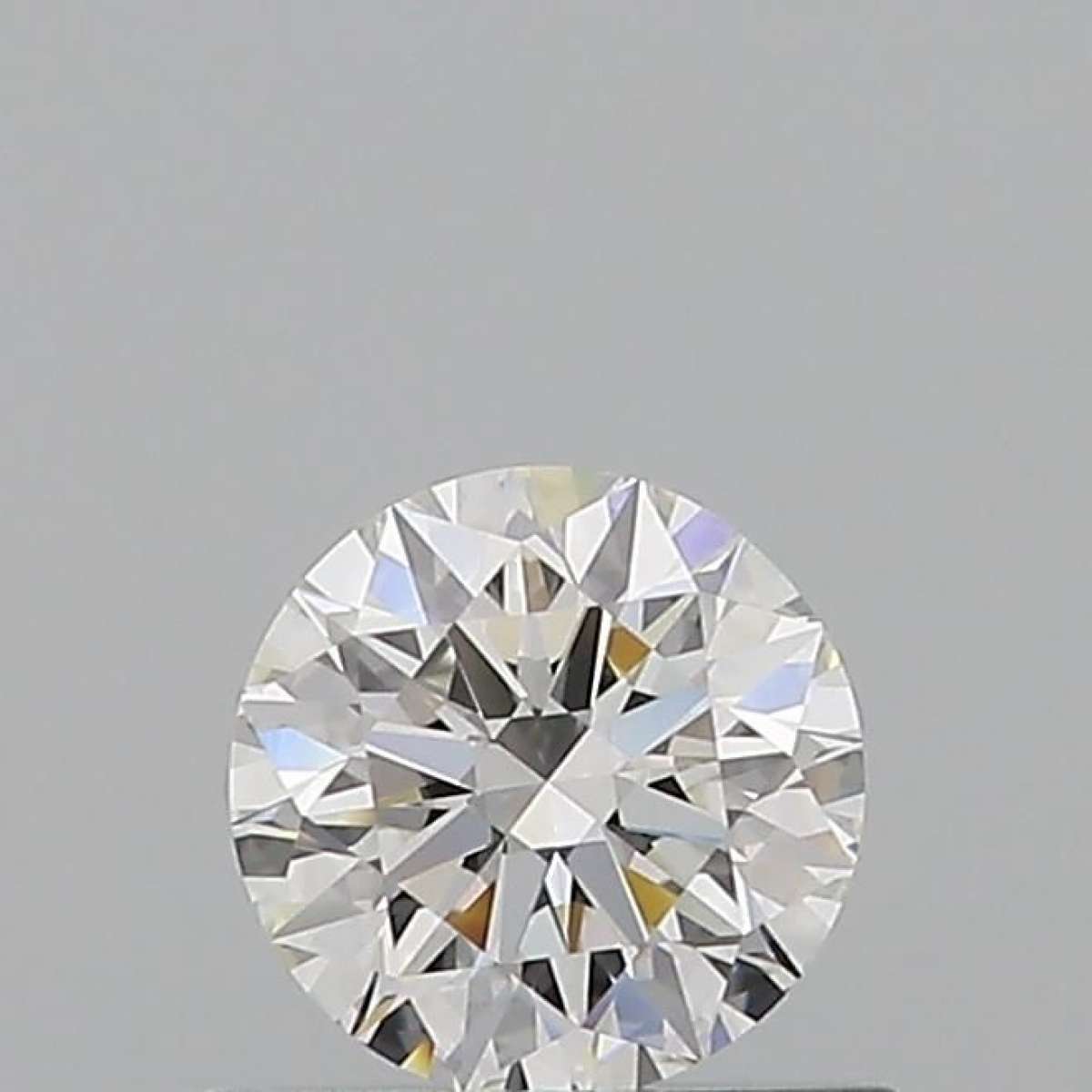 Certified Diamond GIA Carats 0.61 Color F Clarity VVS2  EX  EX  EX Fluorescence NON Brown No Milky No EyeClean 100%