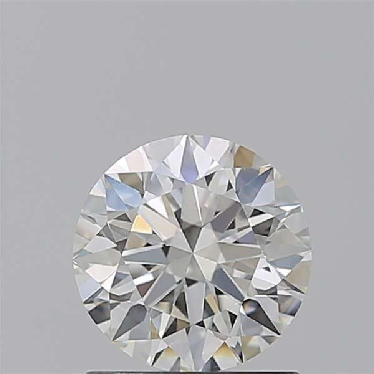 Certified Diamond GIA Carats 1.08 Color H Clarity VVS2  EX  EX  EX Fluorescence FNT Brown No Milky No EyeClean 100%