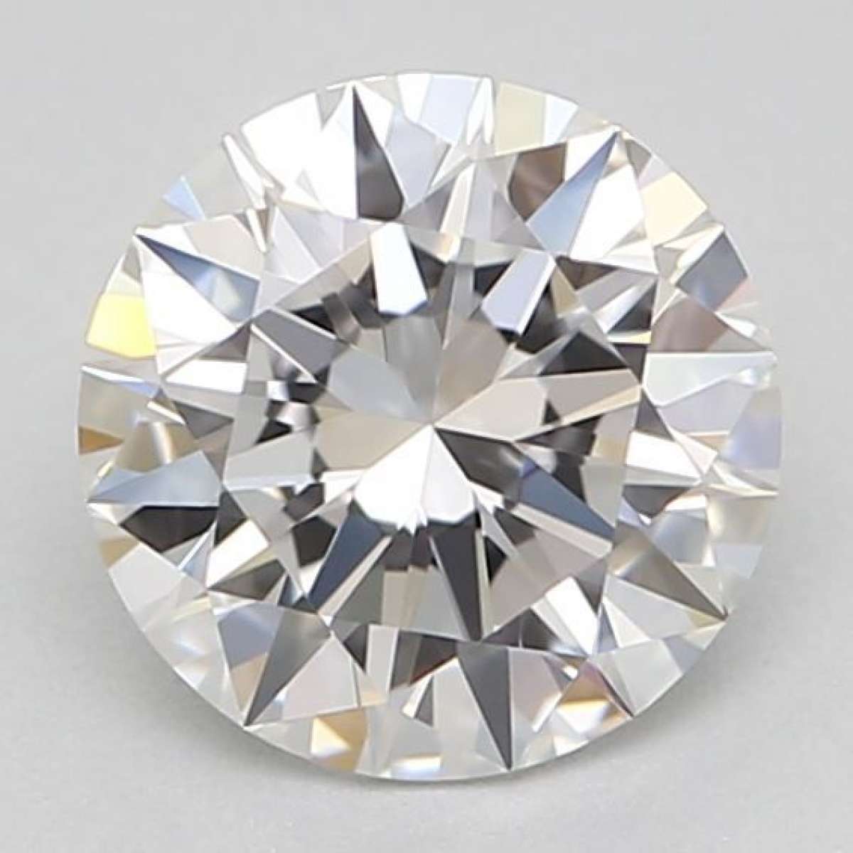 Certified Diamond GIA Carats 0.59 Color E Clarity VVS2  EX  EX  EX Fluorescence NON Brown No Green No Milky No EyeClean 100%