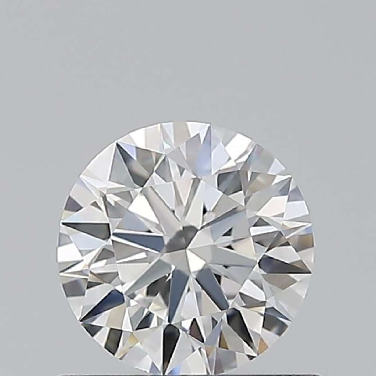 Certified Diamond GIA Carats 0.52 Color F Clarity VVS2  EX  EX  EX Fluorescence NON Brown No Green No Milky No EyeClean 100%