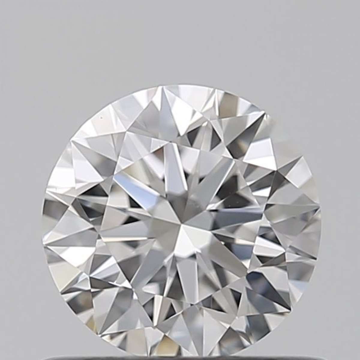 Certified Diamond GIA Carats 0.58 Color F Clarity VS1  EX  EX  EX Fluorescence NON Brown No Green No Milky No EyeClean 100%