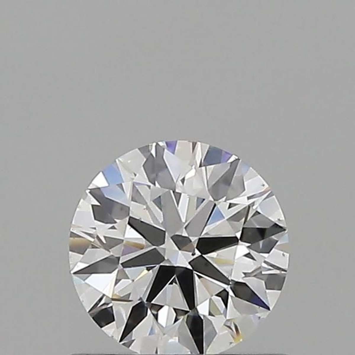 Certified Diamond GIA Carats 0.58 Color F Clarity VS2  EX  EX  EX Fluorescence NON Brown No Milky No EyeClean 100%