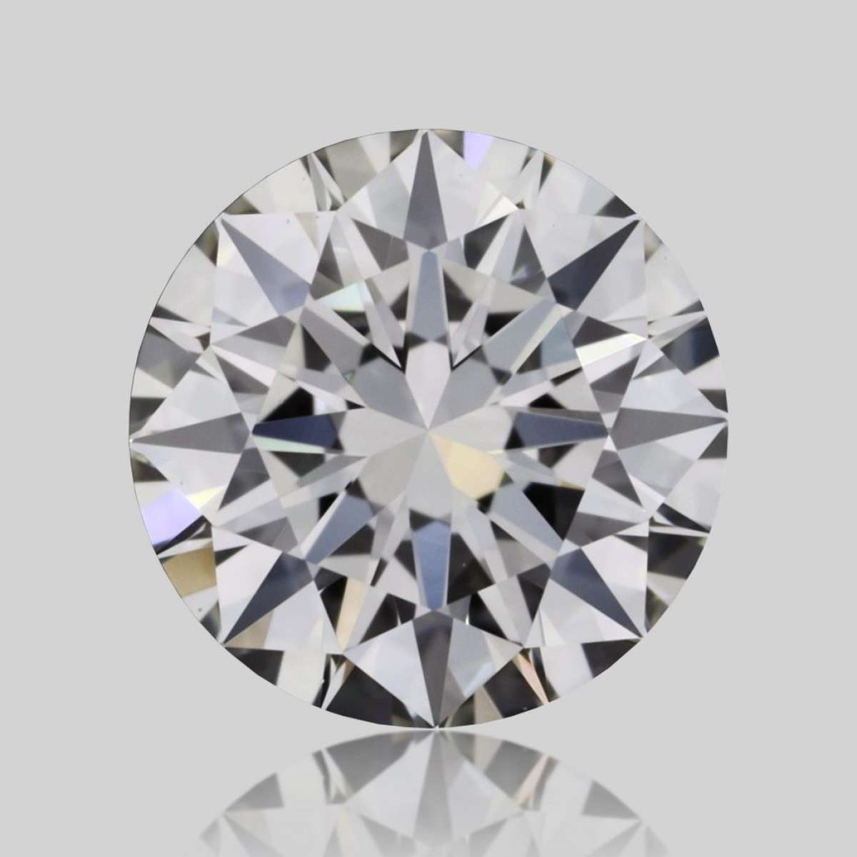 Certified Diamond GIA Carats 0.5 Color F Clarity VVS2  EX  EX  EX Fluorescence FNT Brown No Green No Milky No EyeClean 100%