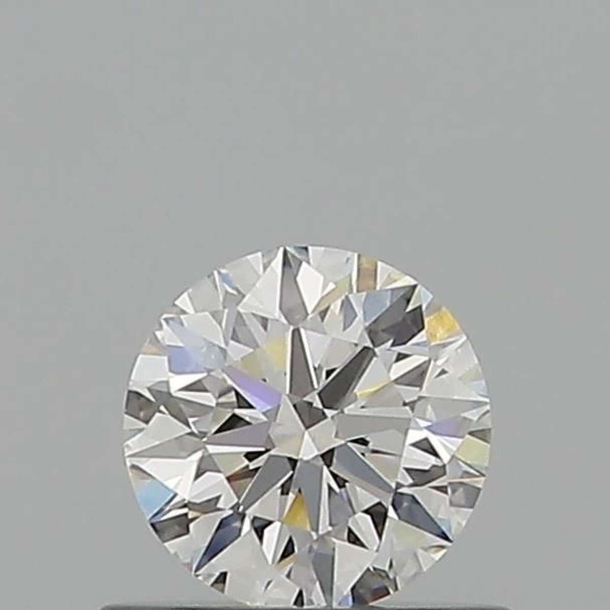 Certified Diamond GIA Carats 0.55 Color F Clarity VS1  EX  EX  EX Fluorescence FNT Brown No Milky No EyeClean 100%