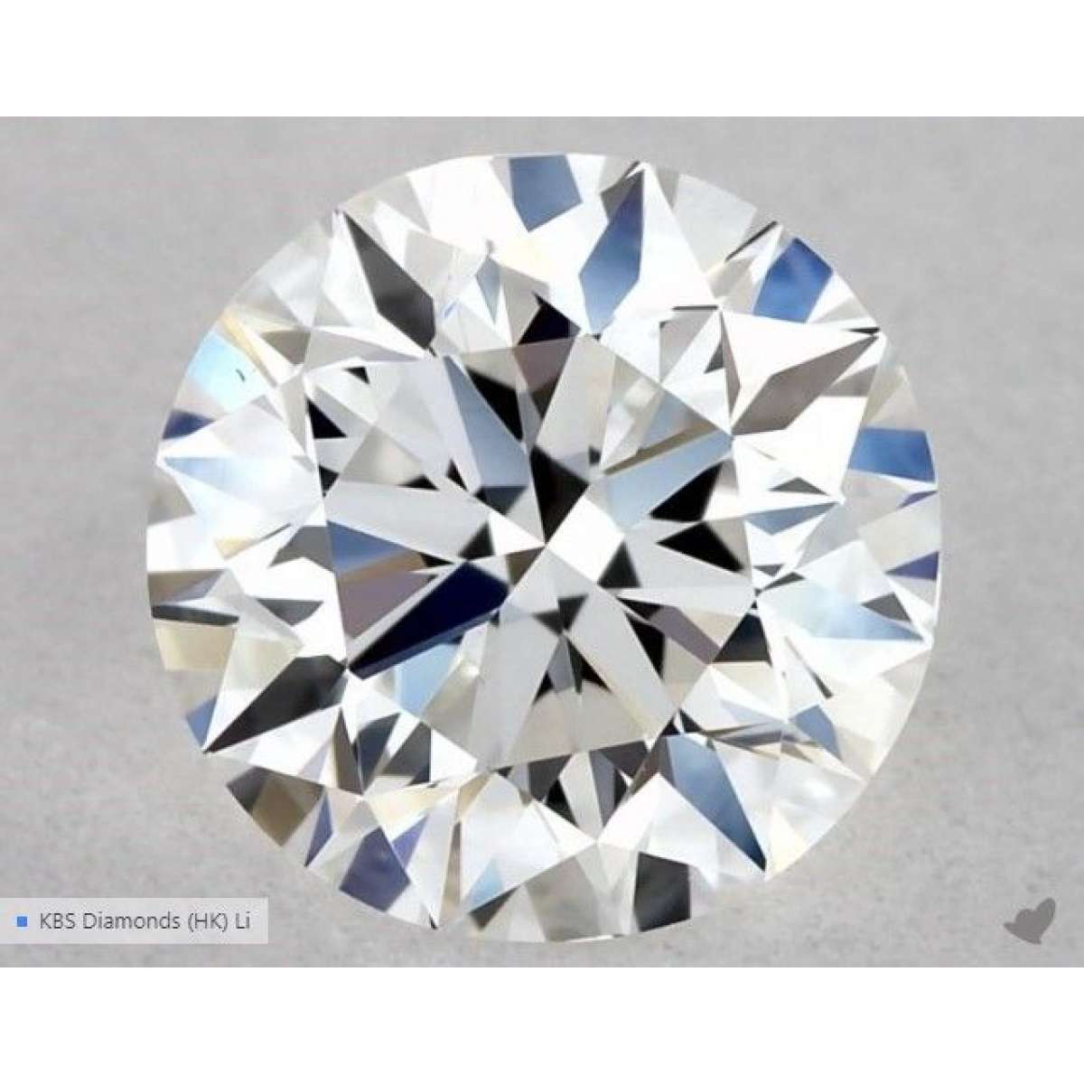 Certified Diamond GIA Carats 0.5 Color E Clarity VS1  EX  EX  VG Fluorescence NON Brown No Green No Milky No EyeClean 100%