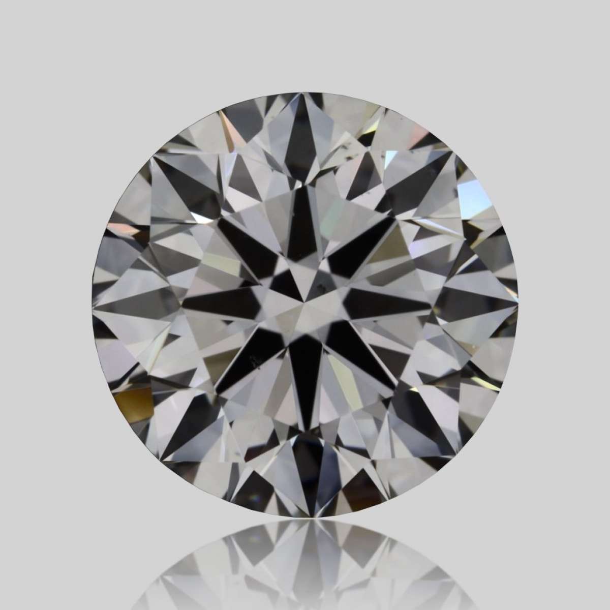 Certified Diamond GIA Carats 1.44 Color F Clarity VS2  EX  EX  EX Fluorescence NON Brown No Green No Milky No EyeClean 100%