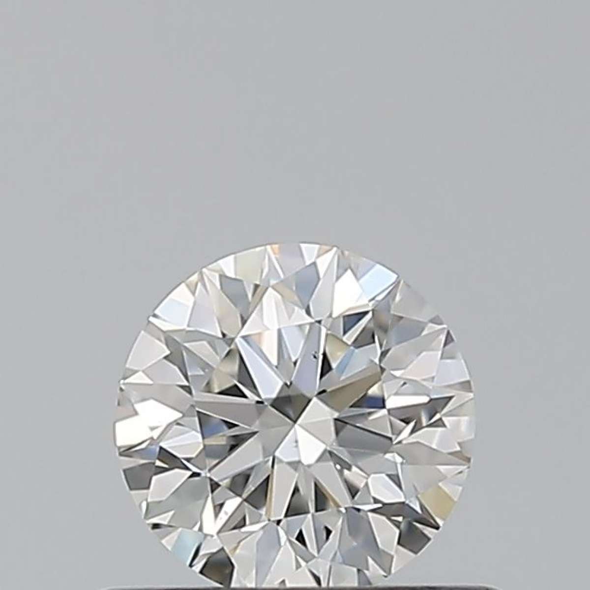 Certified Diamond GIA Carats 0.42 Color H Clarity VS2  EX  EX  EX Fluorescence NON Brown No Green No Milky No EyeClean 100%