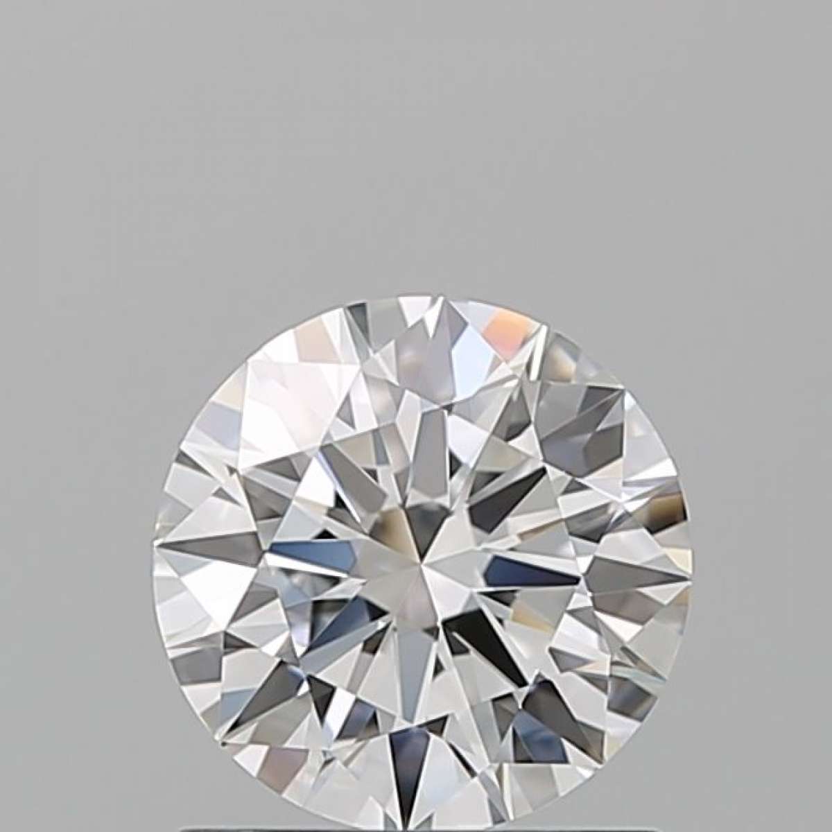 Certified Diamond GIA Carats 1.06 Color F Clarity VVS1  EX  EX  EX Fluorescence NON Brown No Milky No EyeClean 100%