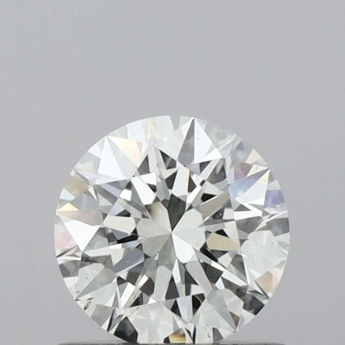 Certified Diamond IGI Carats 0.71 Color F Clarity VS2  EX  EX  EX Fluorescence FNT Brown No Green No Milky No EyeClean 100%