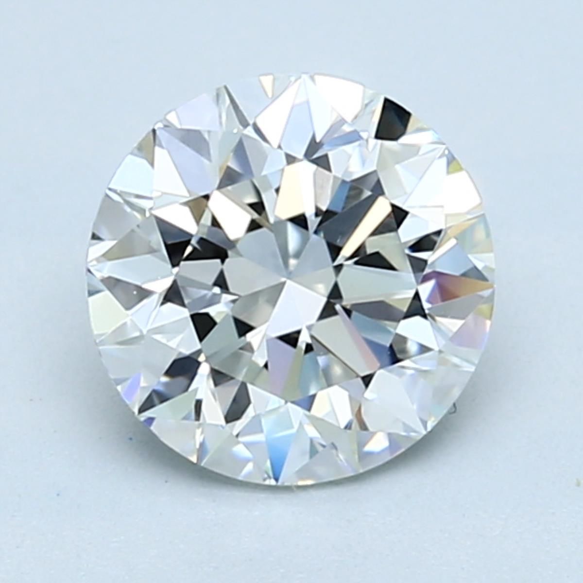 Certified Diamond GIA Carats 1.7 Color H Clarity VVS2  EX  EX  EX Fluorescence NON Brown No Green No Milky No EyeClean 100%