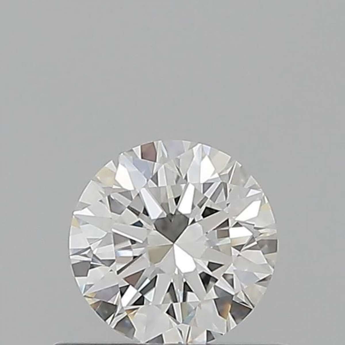 Certified Diamond GIA Carats 0.52 Color F Clarity VVS1  EX  EX  EX Fluorescence FNT Brown No Milky No EyeClean 100%