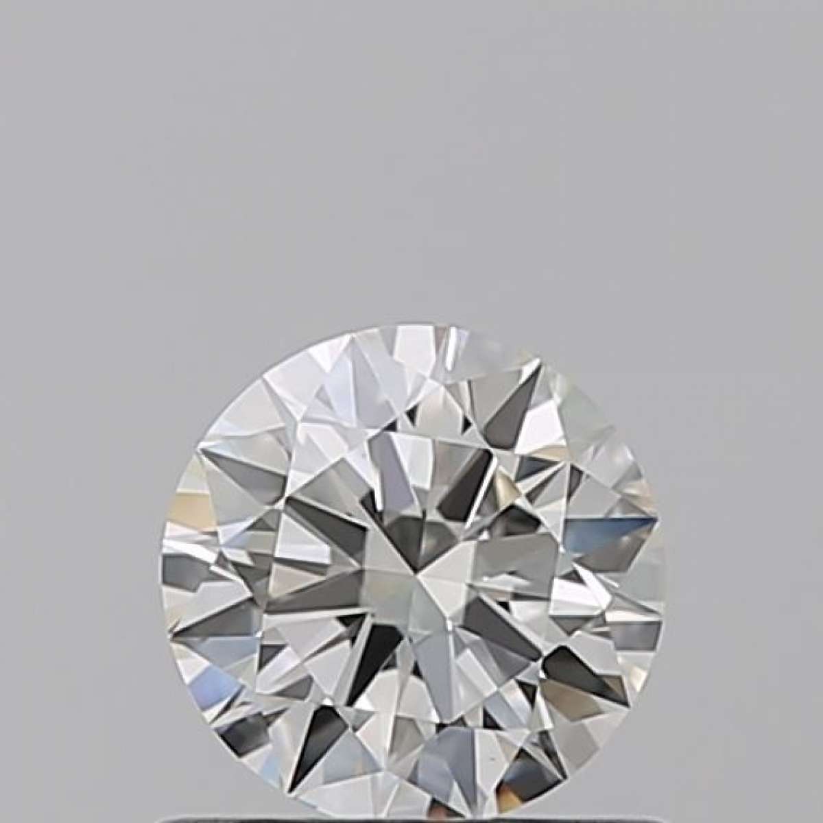 Certified Diamond GIA Carats 0.59 Color H Clarity VS1  EX  EX  EX Fluorescence FNT Brown No Milky No EyeClean 100%