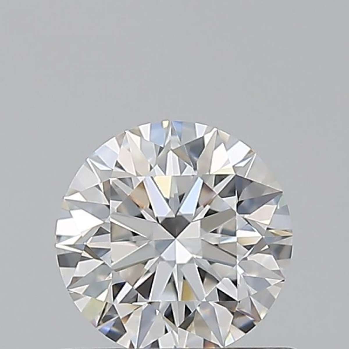 Certified Diamond GIA Carats 0.58 Color F Clarity VVS2  EX  EX  EX Fluorescence NON Brown No Green No Milky No EyeClean 100%