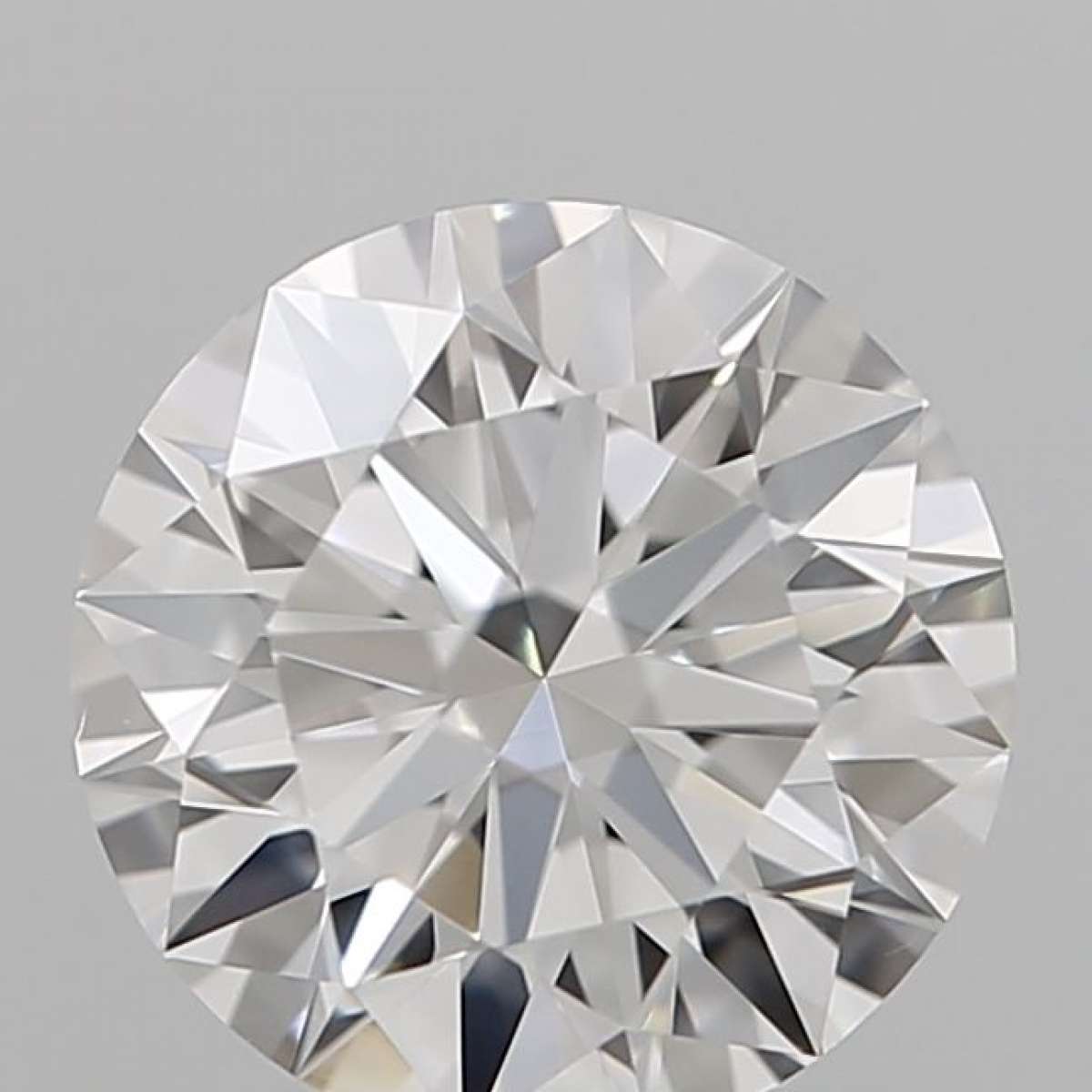 Certified Diamond GIA Carats 0.59 Color F Clarity VVS2  EX  EX  EX Fluorescence NON Brown No Green No Milky No EyeClean 100%