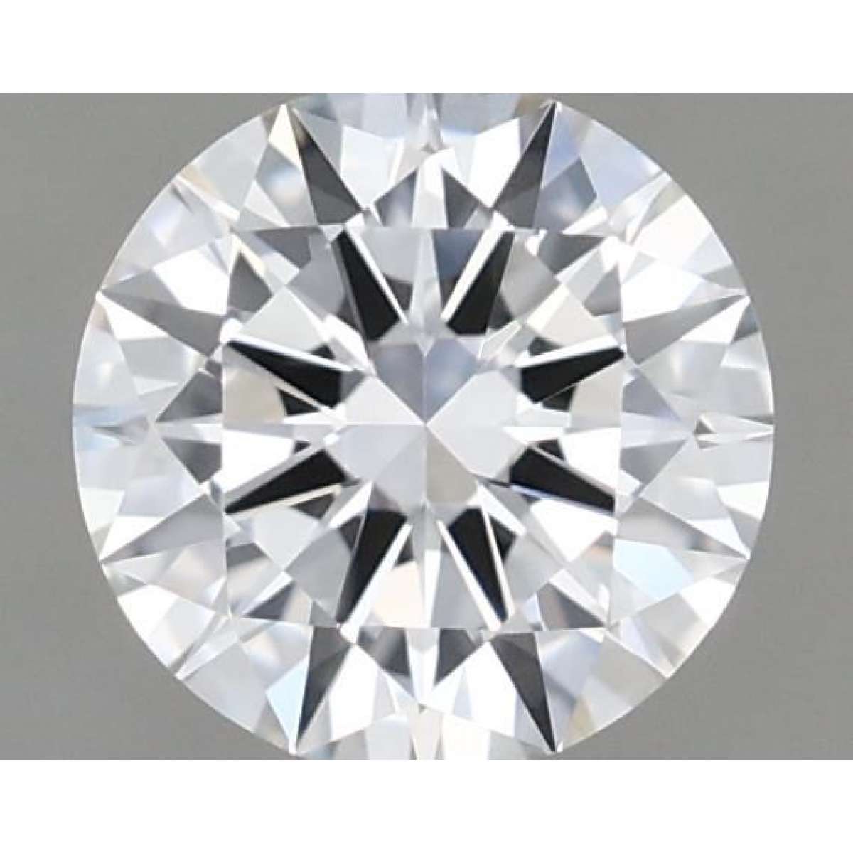 Certified Diamond GIA Carats 0.6 Color F Clarity VVS2  EX  EX  EX Fluorescence FNT Brown No Green No Milky No EyeClean 100%