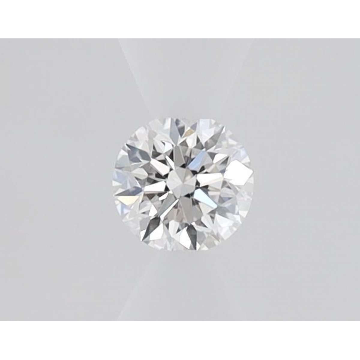 Certified Diamond GIA Carats 0.18 Color F Clarity VVS2  EX  VG  EX Fluorescence NON Brown No Green No Milky No EyeClean 100%