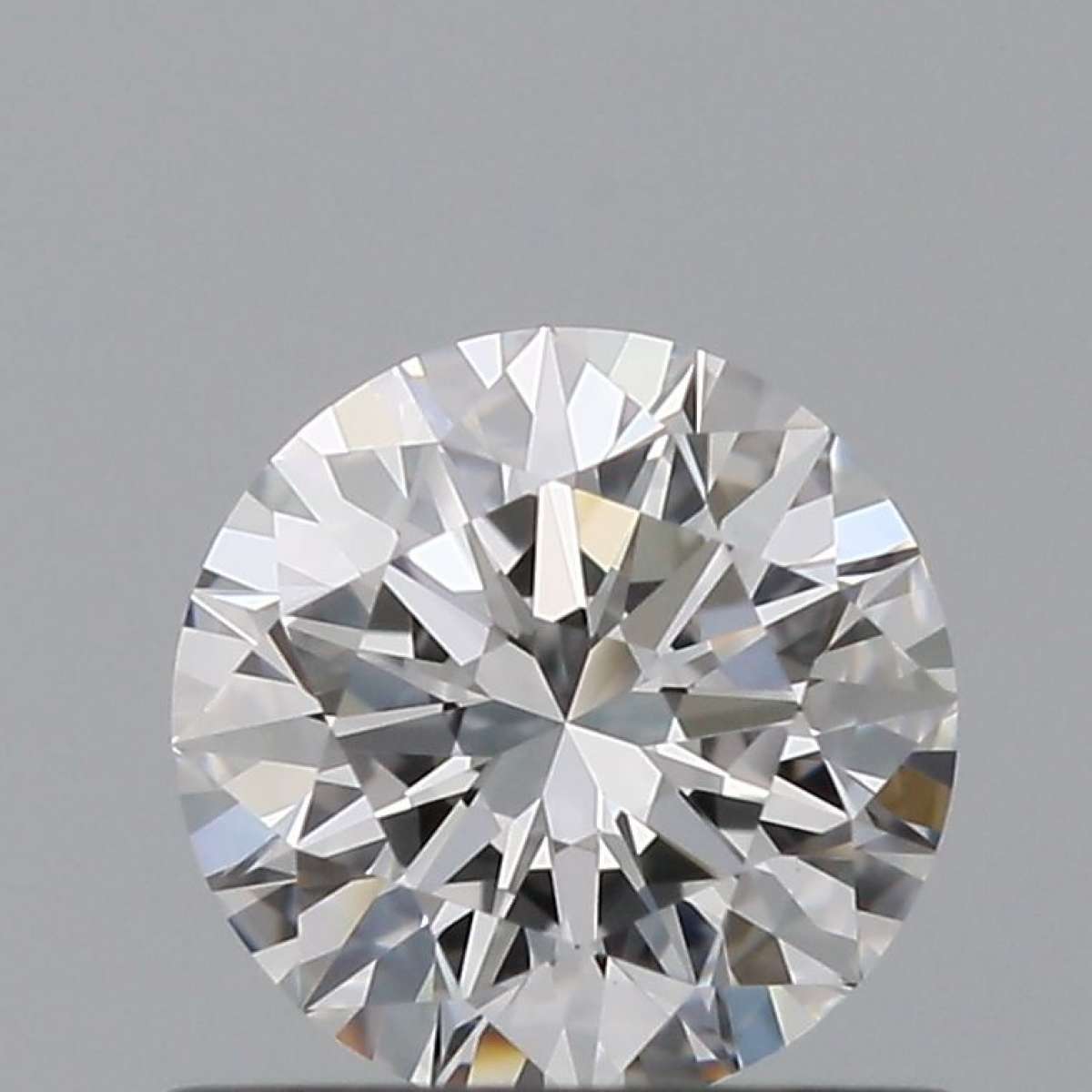 Certified Diamond GIA Carats 0.58 Color D Clarity VVS1  EX  EX  EX Fluorescence NON Brown No Green No Milky No EyeClean 100%