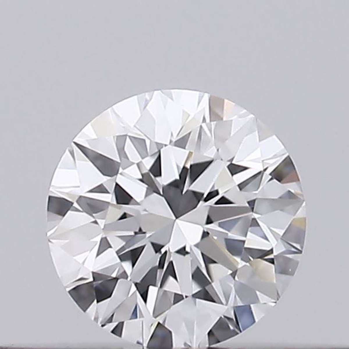 Certified Diamond GIA Carats 0.18 Color D Clarity VVS2  EX  EX  EX Fluorescence NON Brown No Green No Milky No EyeClean 100%