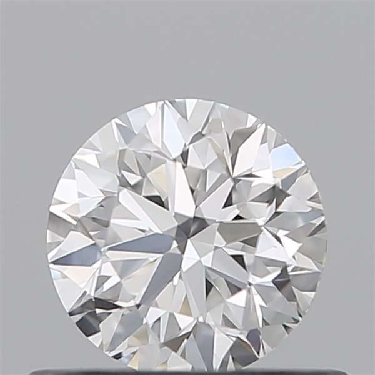 Certified Diamond GIA Carats 0.5 Color D Clarity VVS2  VG  EX  EX Fluorescence FNT Brown No Green No Milky No EyeClean 100%