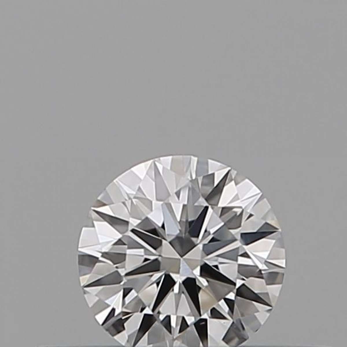 Certified Diamond GIA Carats 0.18 Color D Clarity VVS2  EX  EX  EX Fluorescence FNT Brown No Green No Milky No EyeClean 100%