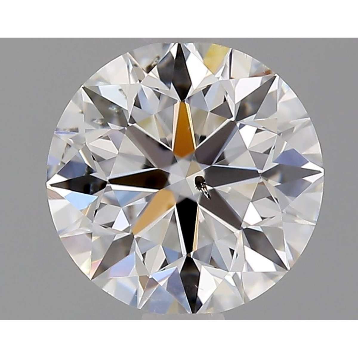 Certified Diamond GIA Carats 1.07 Color F Clarity SI2  EX  EX  EX Fluorescence NON Brown No Green No Milky No EyeClean 100%