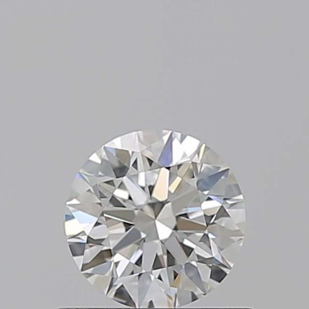 Certified Diamond GIA Carats 0.6 Color F Clarity VVS2  EX  EX  EX Fluorescence NON Brown No Milky No EyeClean 100%